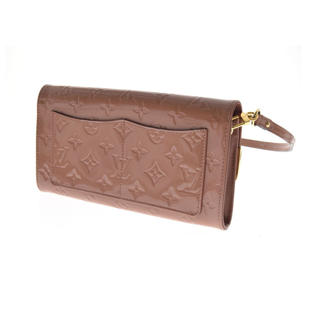 Louis Vuitton Rose Rossmore Vernis Velours Pink